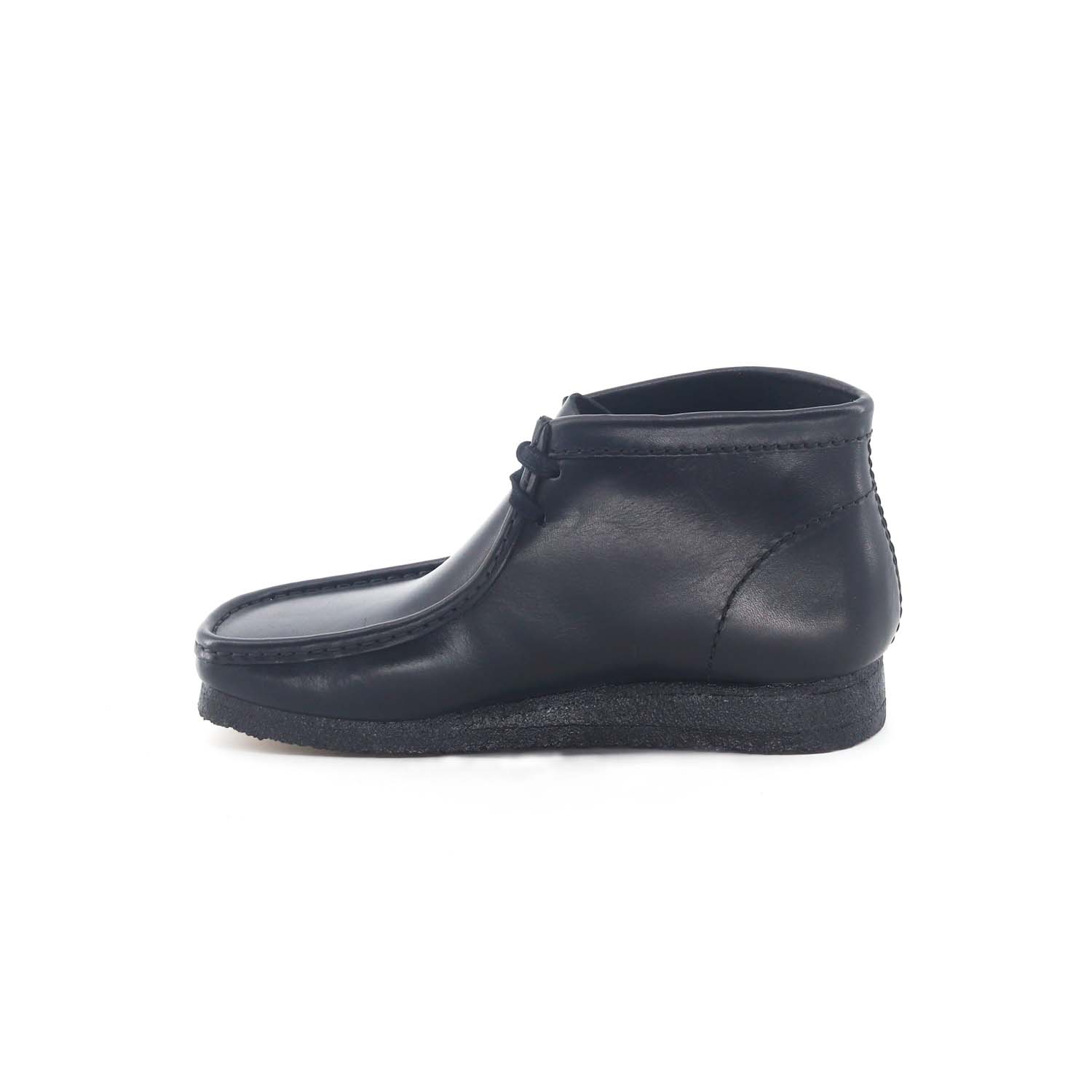 Clarks Wallabee Boot Pelle Nera